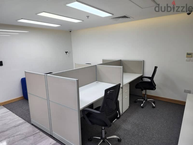 Furnished Office with Parking for Rent 10