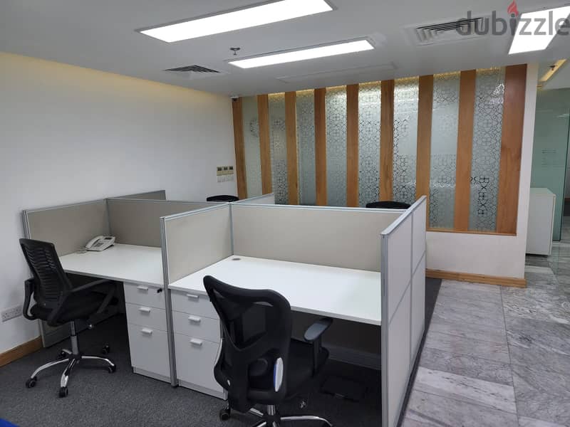 Furnished Office with Parking for Rent 14