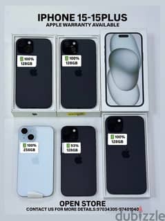 iphone 15-15plus with apple warranty 0