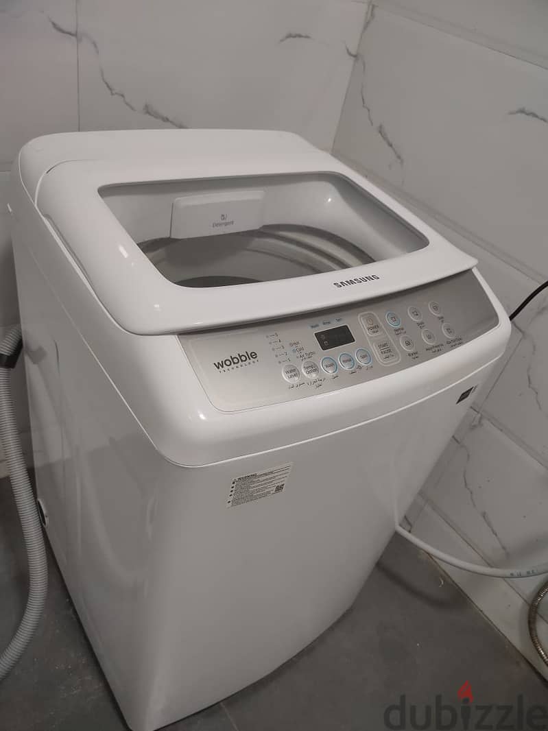 Samsung washing machine, Hitachi Refrigerator 2