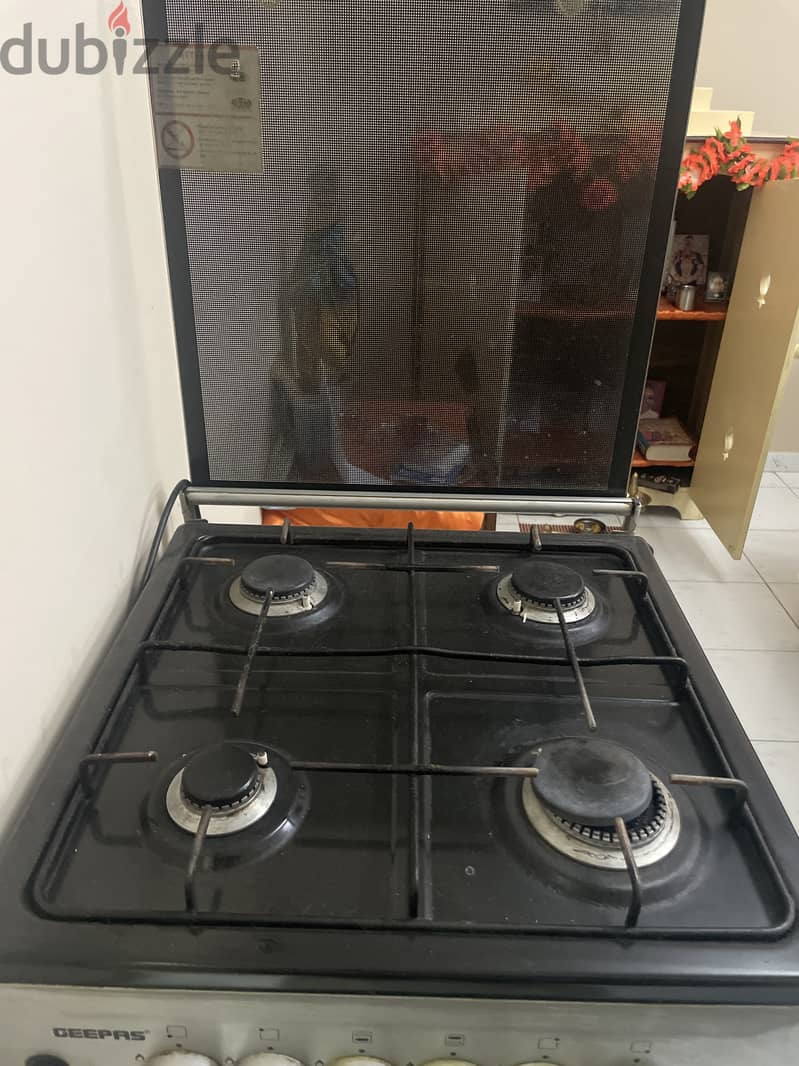 Cooking range 4 burner 2