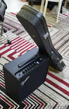 Fender Mustang LT50 Amp with Vester telecaster Guitar 0