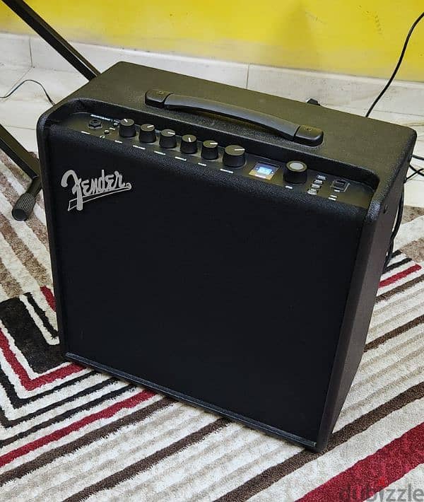 Fender Mustang LT50 Amp with Vester telecaster Guitar 2