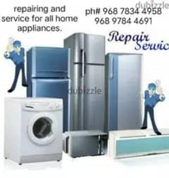 MENTIENCE FRIDGE REFRIGRATO WASHER DRYER MACHINE AC GEEZER STOKE FIX 0