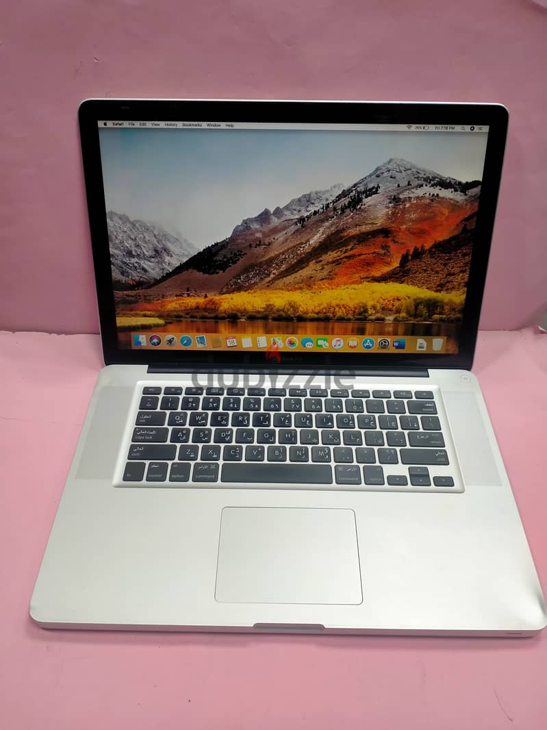 MACBOOK PRO- CORE-i7 10GB RAM 512GB SSD 15 INCH SCREEN 3