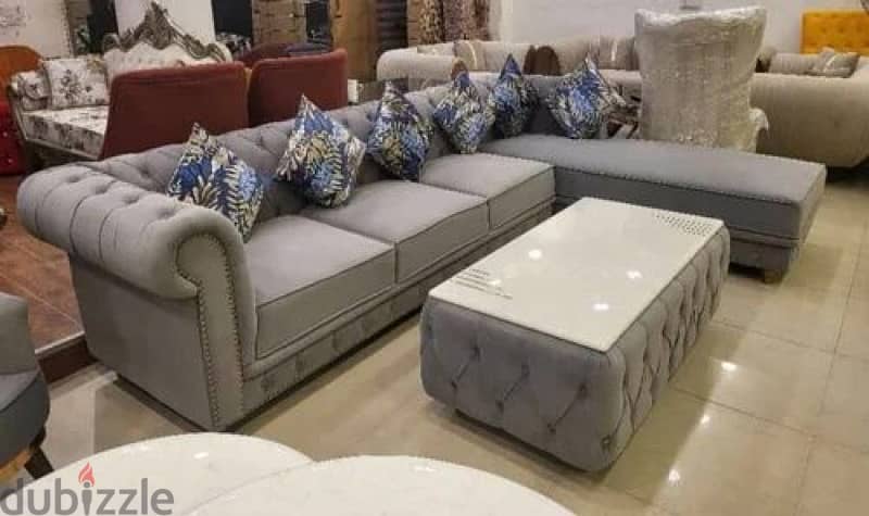 brand new model sofa l shape with bad 2