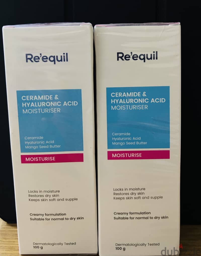 Face moisturiser- Re'equil 2