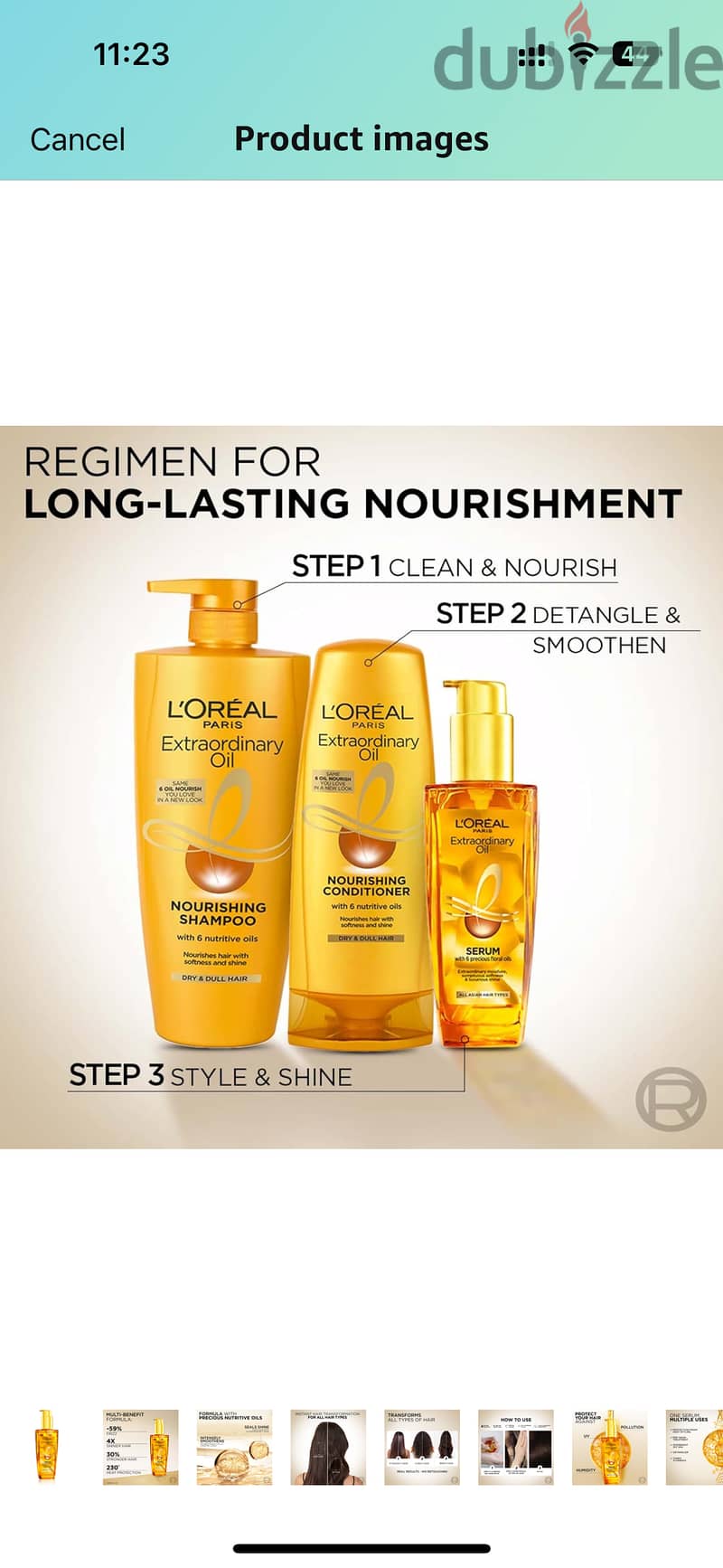 L'Oreal Paris hair Serum 1