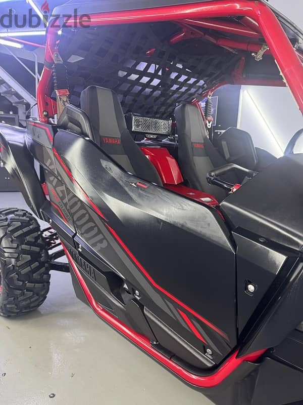 Yamaha YXZ 1000R 2017, Double suspension 1