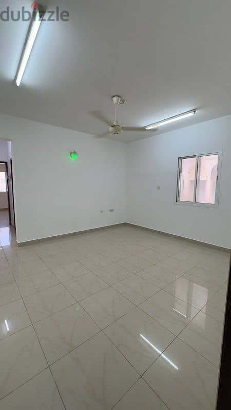 للإيجار شقة في الوادي الكبير خط اول على شارع البستان 1BHK ,2BHK 3