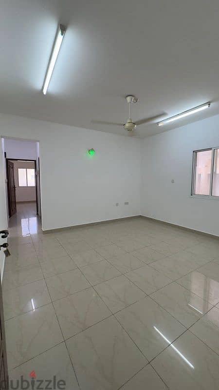 للإيجار شقة في الوادي الكبير خط اول على شارع البستان 1BHK ,2BHK 5