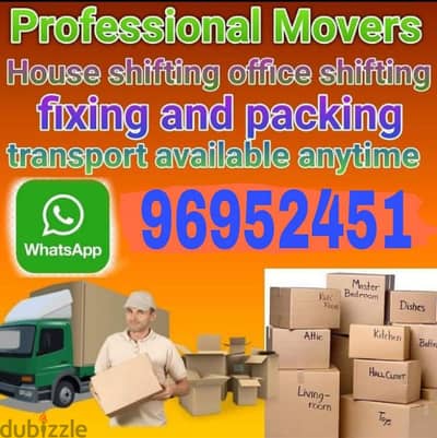 Movers & Packers House shifting office shifting transport service oman