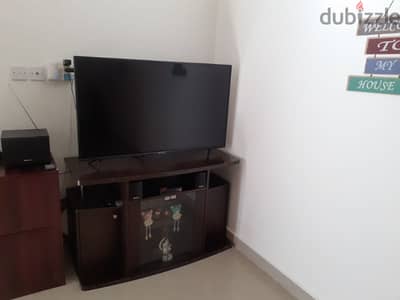 Sansui LED TV 50" & TV Trolley for sale