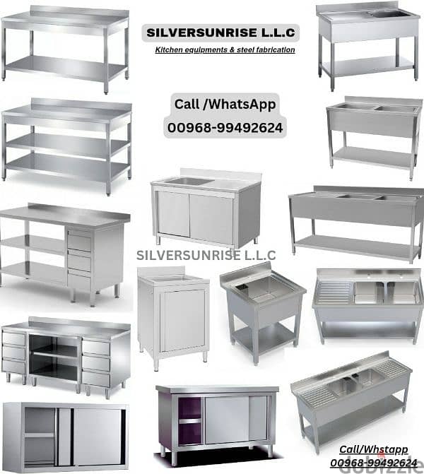 manufacturing all types of steel for home & coffieshop kitchen 1