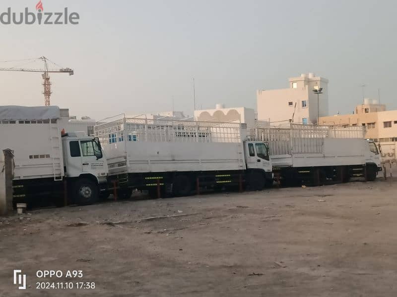 trucks for rent local per trip or monthly transport services oman 0