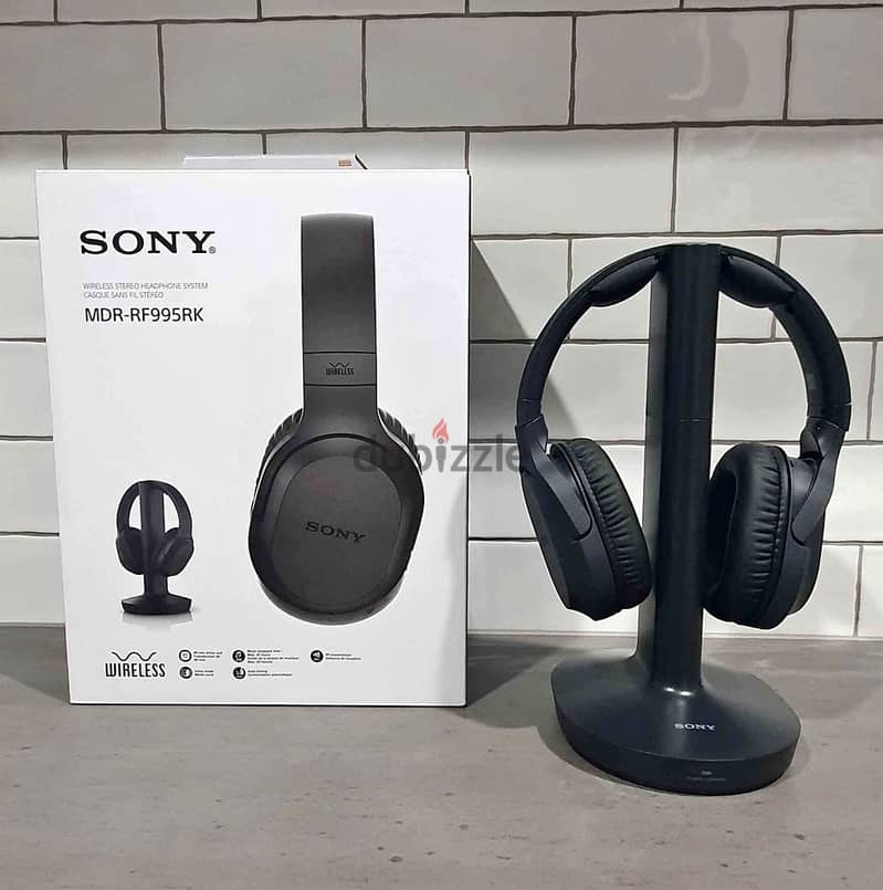 SONY wireless headphone RF tech Hi Range 1