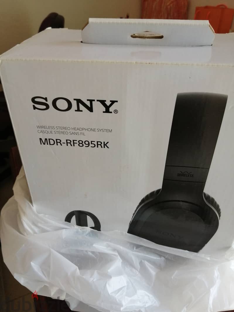 SONY wireless headphone RF tech Hi Range 2