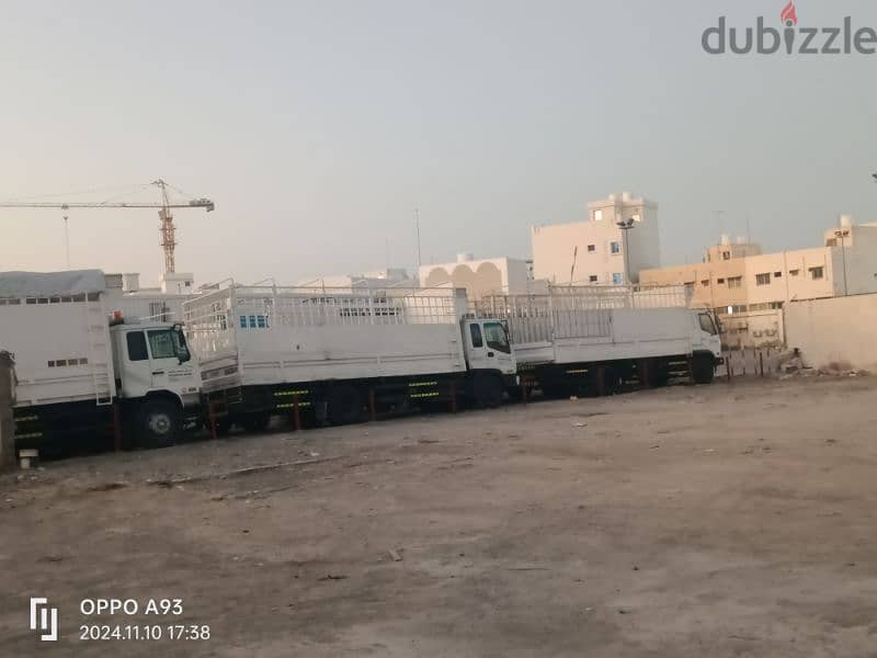 trucks for rent local per trip or monthly transport services oman 0