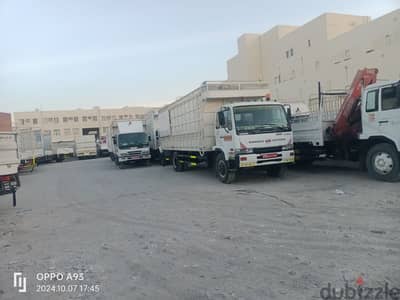 trucks for rent local per trip or monthly transport services oman