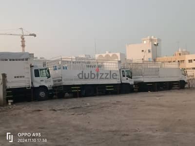 trucks for rent local per trip or monthly transport services oman