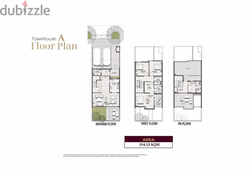 3 BR + Maid’s Room Townhouse in Sultan Haitham City – Phase 2 3