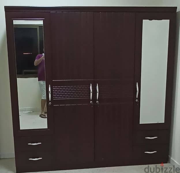 Furniture 2 years old - 2/4-Door Cupboard, TV Tables, 6 Seater Sofaset 8