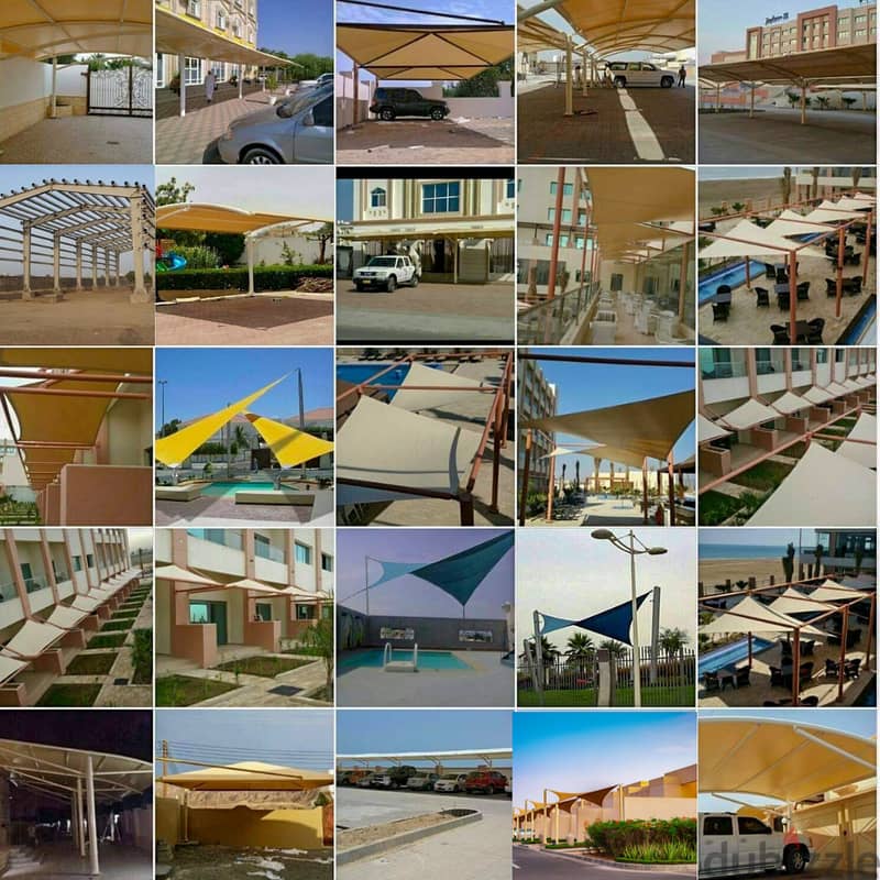 ⏩ We Specialized in all types of shades, pergolas and aluminium work⏩ 15