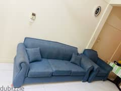 6 seater sofa 45/- 0