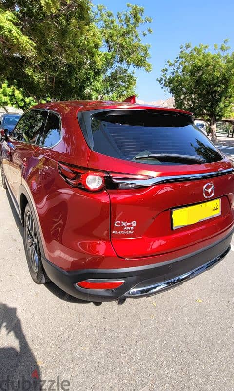 Less driven Mazda CX-9 Platinum option Oman with warranty 2