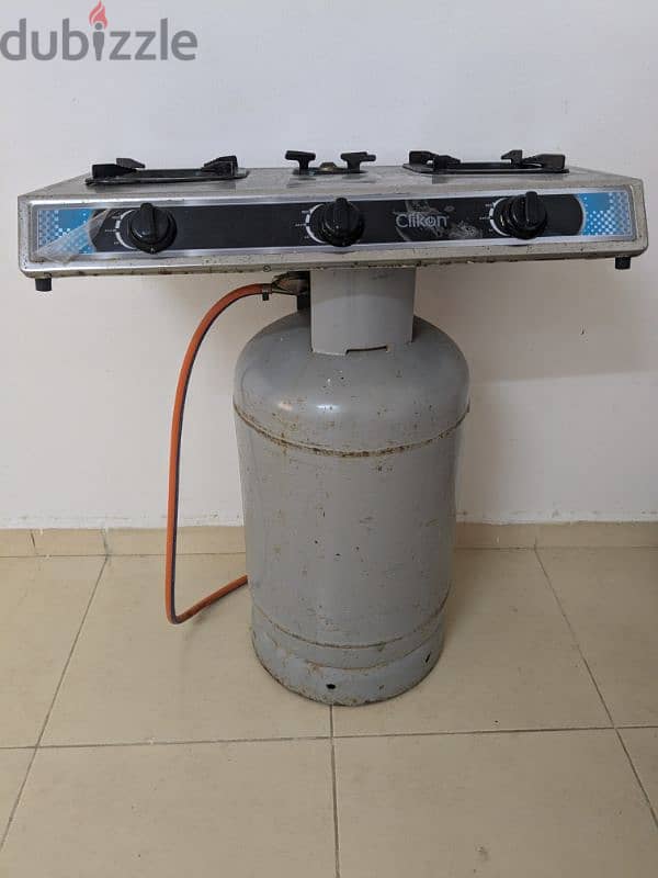 full cylinder & gas stove for sale Al hail 1