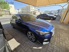 Infiniti Q50s red sport 2019 0