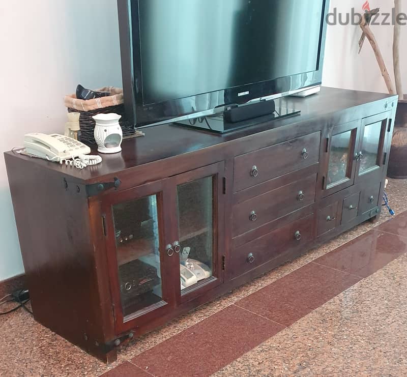 Antique TV Console 1