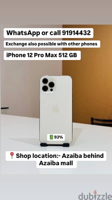 iPhone 12 Pro Max 512GB - Good clean condition 0