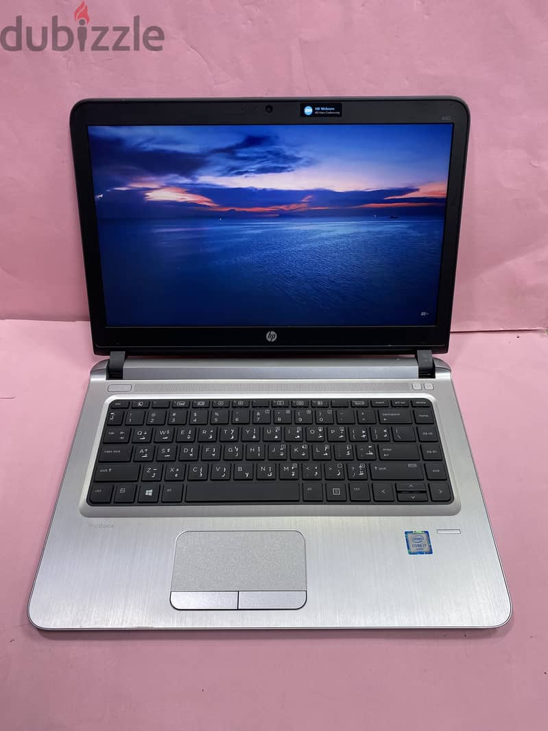 HP PROBOOK 440 CORE I7 16GB RAM 256GB SSD + 320GB HDD 0