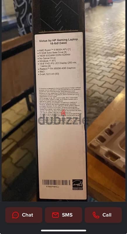 Hp Victus Core I5 12 genration 16 GB Ram Ssd 512 1