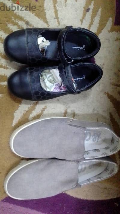 two pairs of shoes for sale