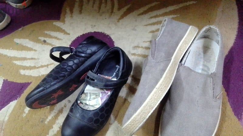 two pairs of shoes for sale 1