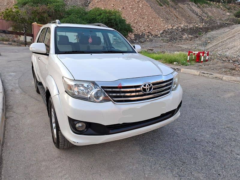 Expatriate Used Toyota Fortuner 2014 Good  condition. 1