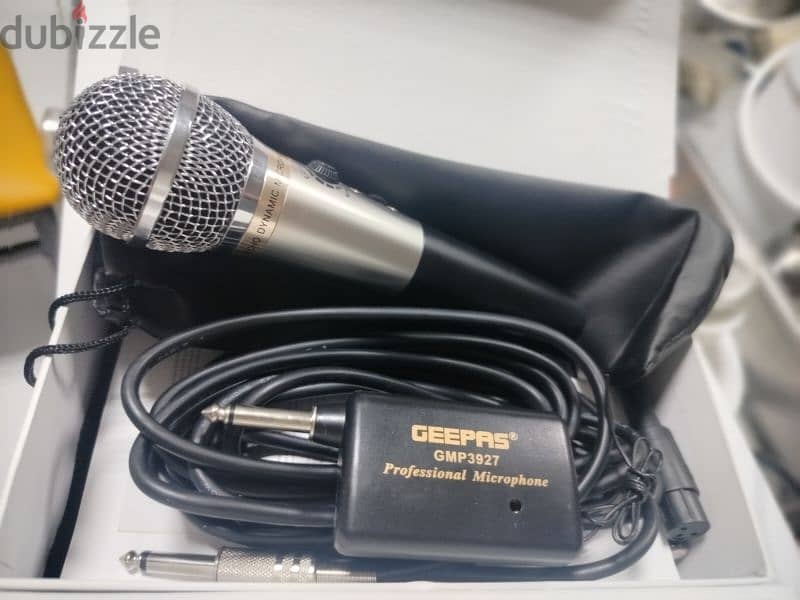 geepas cordless 2in one Mic system 3