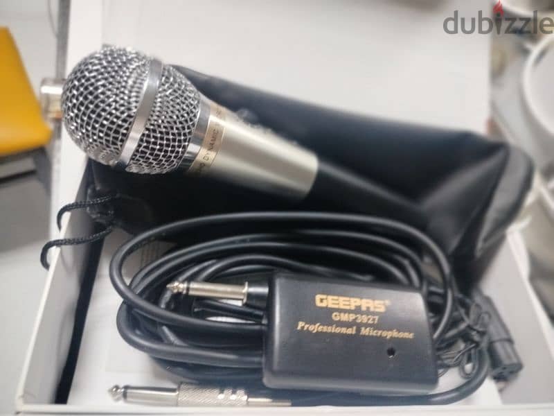 geepas cordless 2in one Mic system 6