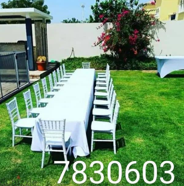 table and chair for rent and air colar 0