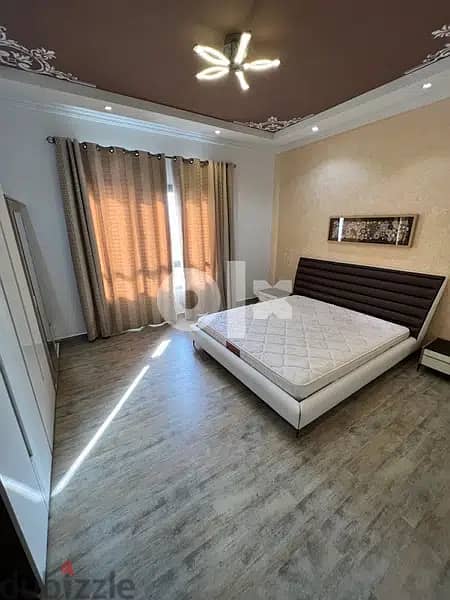 A fully furnished 3-room apartment for rent in the Bawshar area 9