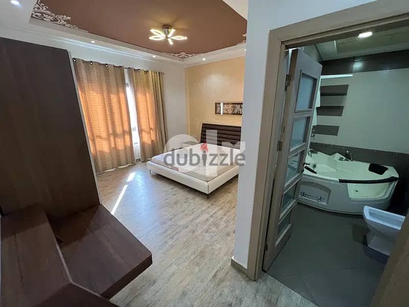 A fully furnished 3-room apartment for rent in the Bawshar area 12