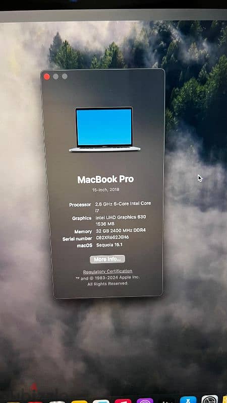 للبيع لابتوب MacBook Pro 3