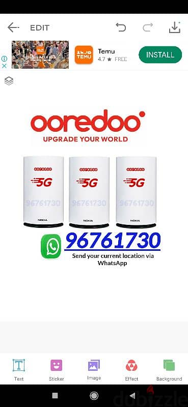 Ooredoo WiFi 5G Wireless Connection