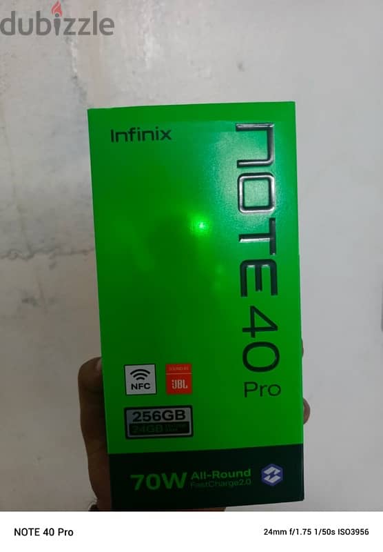 Infinix note 40pro with box charger and 10 month warranty 2