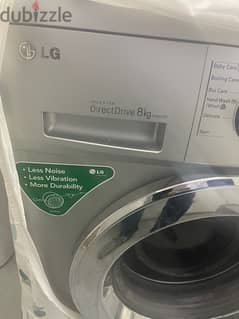 Lg washing machine 8kg 0