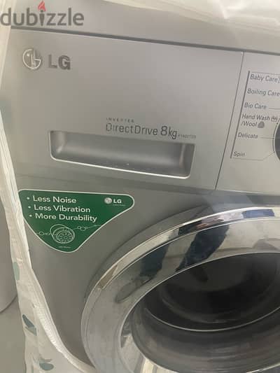 Lg washing machine 8kg