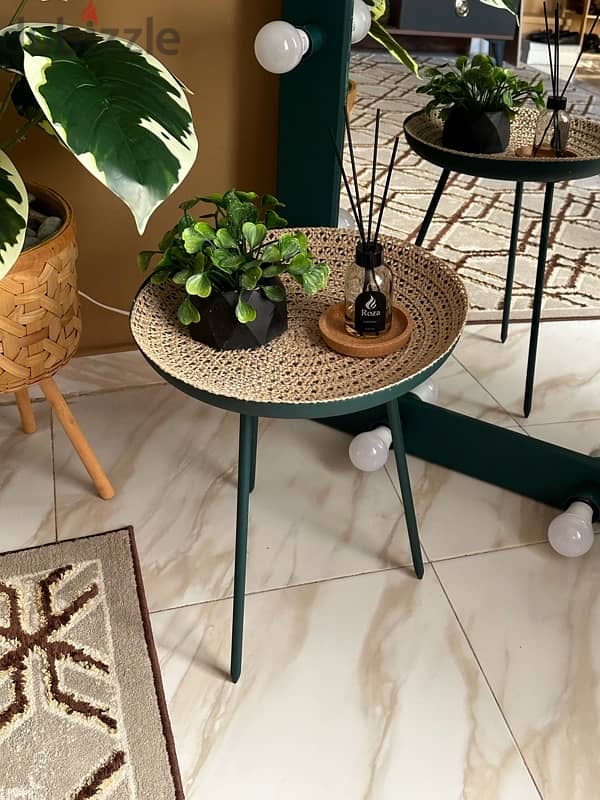 Long Light Mirror With Table  مرايا مع طاوله 3