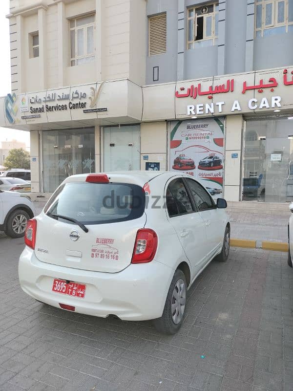 Nissan Micra for Rent 2020 Model very good condition نيسان ميكرا للايج 4